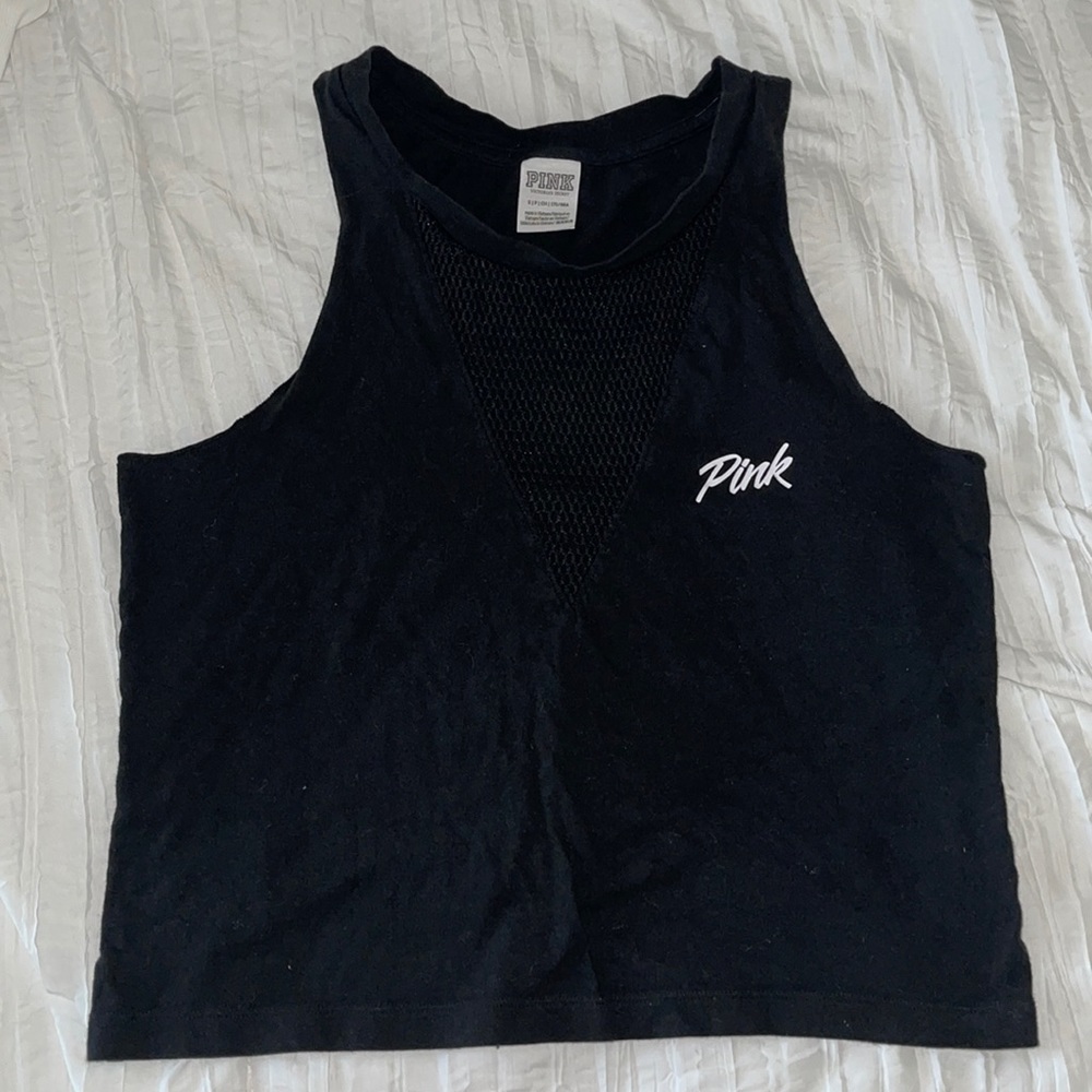 Size small mesh tank top PINK
